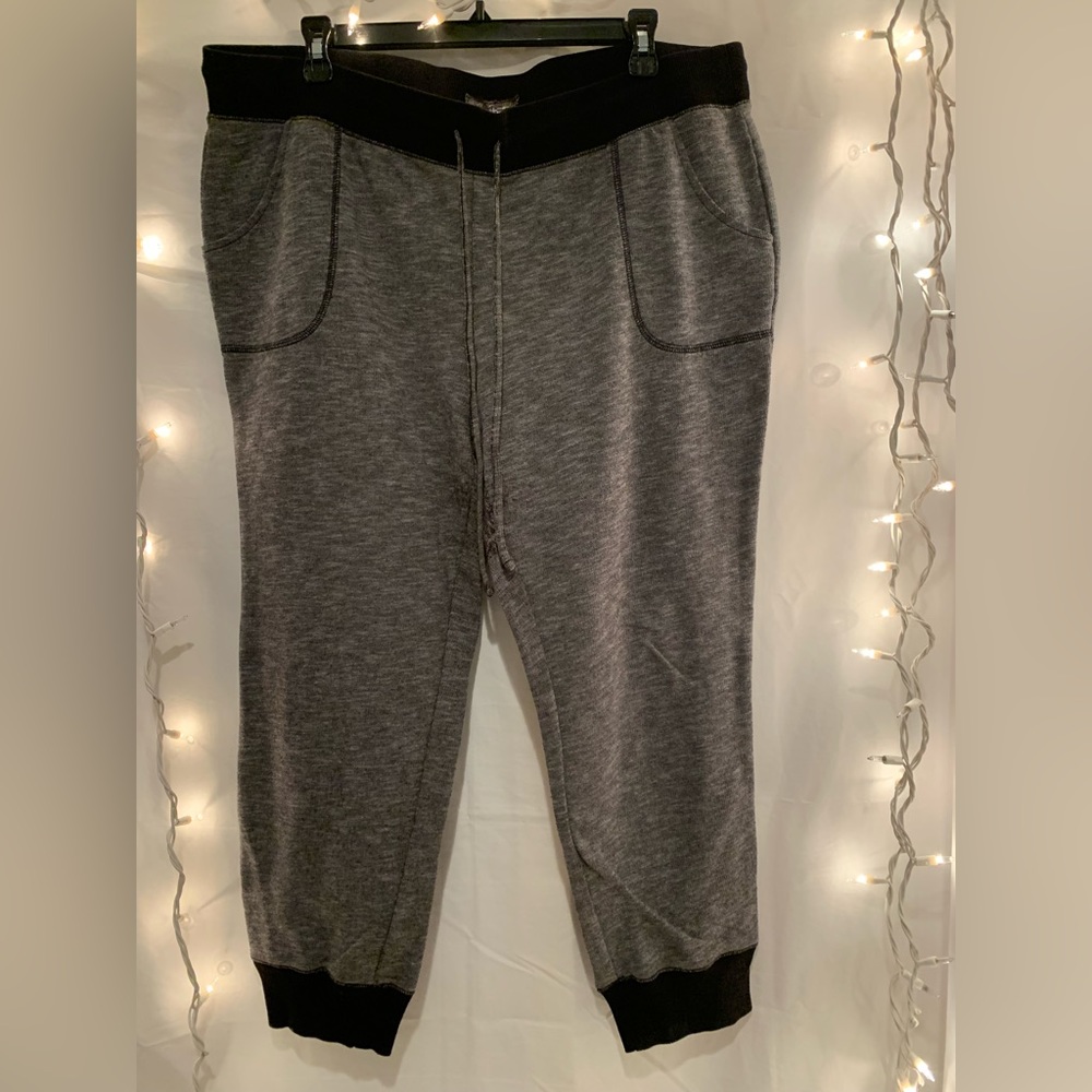 CityStreets - Grey Joggers with Black Waistband and Cuffs